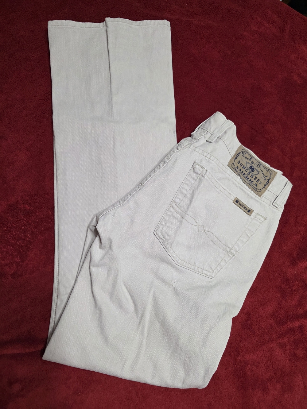 Lucky Brand Dream Jeans in Off-White